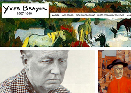 Musée Yves Brayer – Site internet